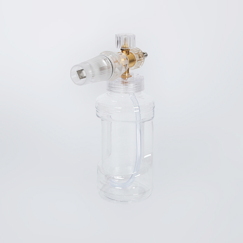 高圧大きな口の白い泡ナー