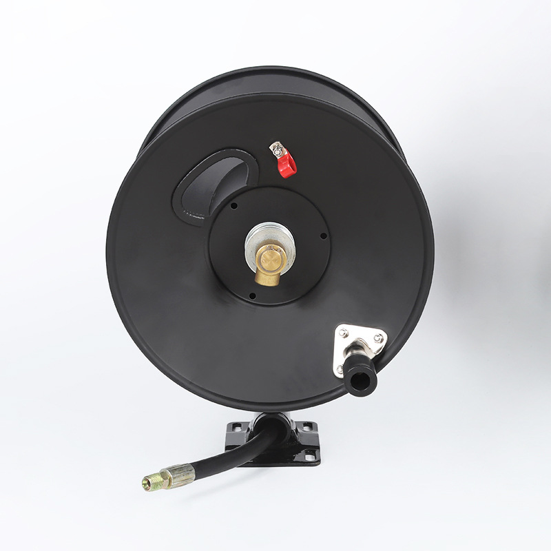 クリーニングマシンの水道管収納パイプワインダー