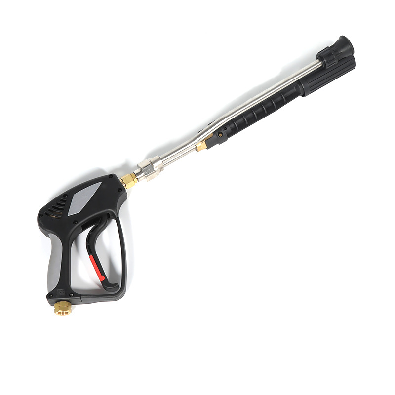 家庭用高圧ブースト長いポールノズルブラシカー高圧ウォーターガン