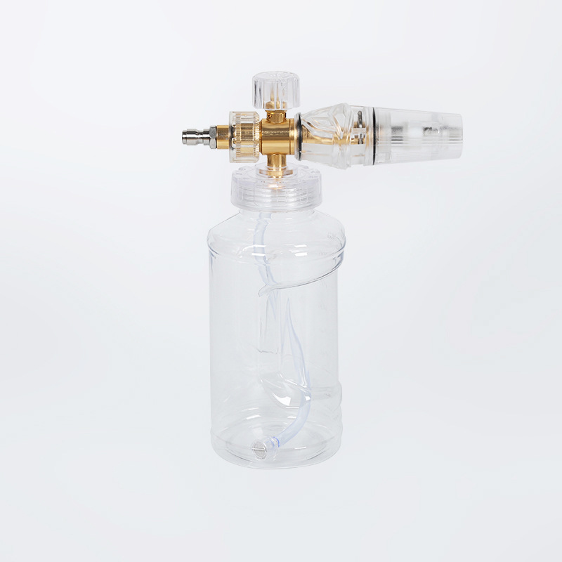 高圧大きな口の白い泡ナー