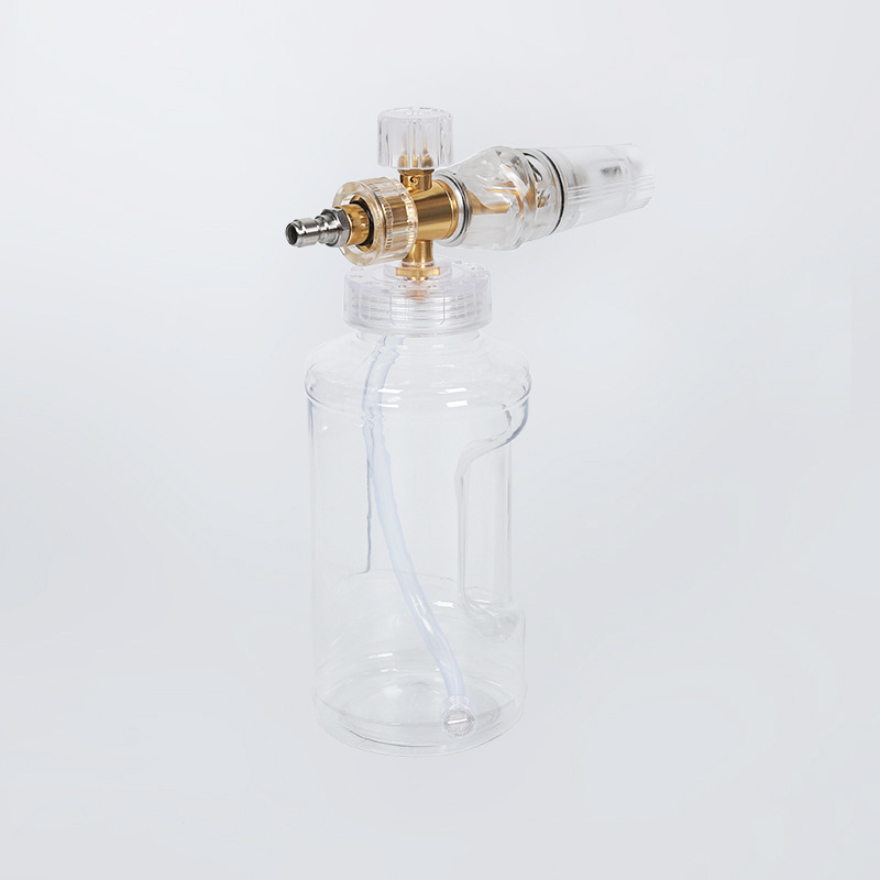 高圧大きな口の白い泡ナー