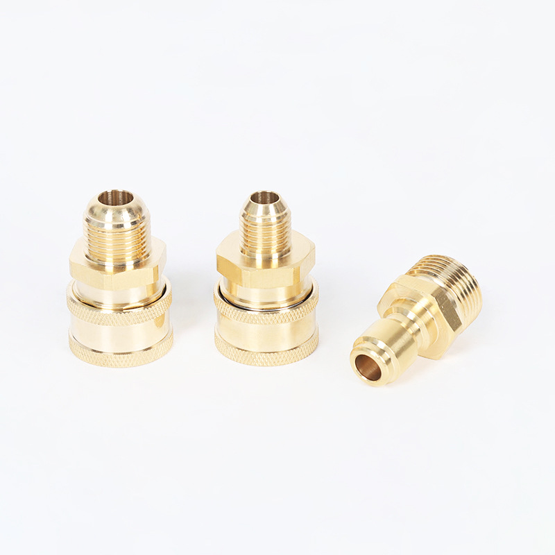 高圧炭水化物洗浄機洗浄機銅3/8クイックプラグ