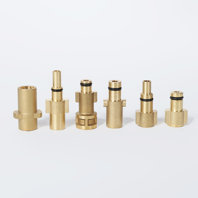 高圧炭水化物洗浄機の純粋な銅コネクタ