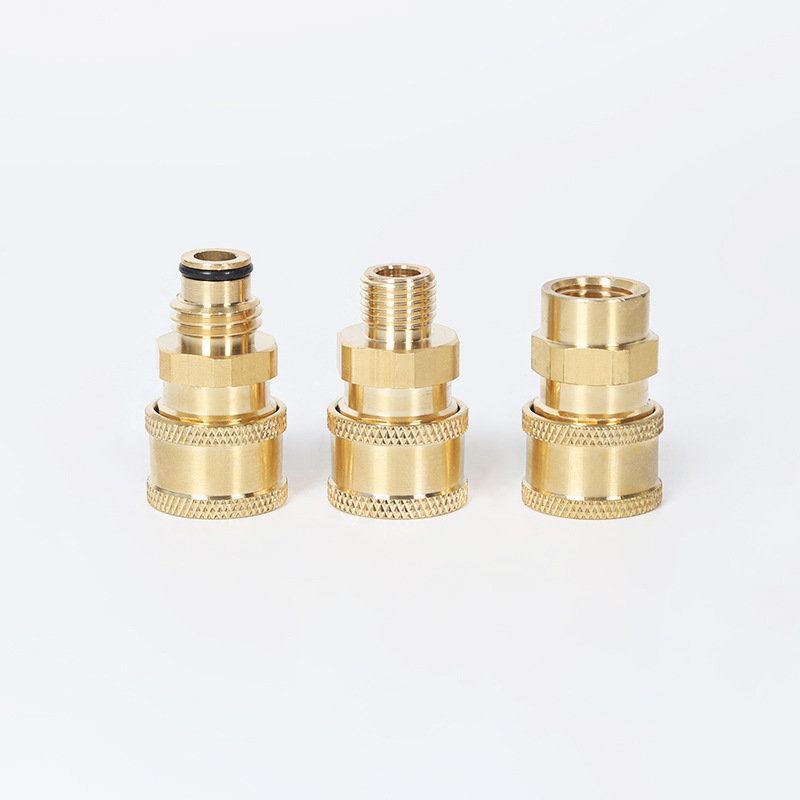 洗車水ノズルヘッド変換1/4ユニオンクイックプラグ