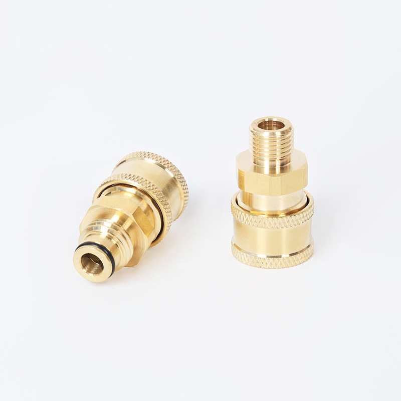 洗車水ノズルヘッド変換1/4ユニオンクイックプラグ