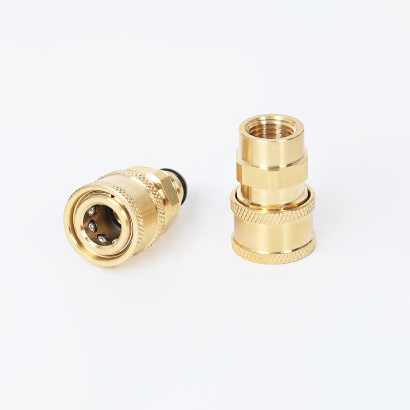 洗車水ノズルヘッド変換1/4ユニオンクイックプラグ