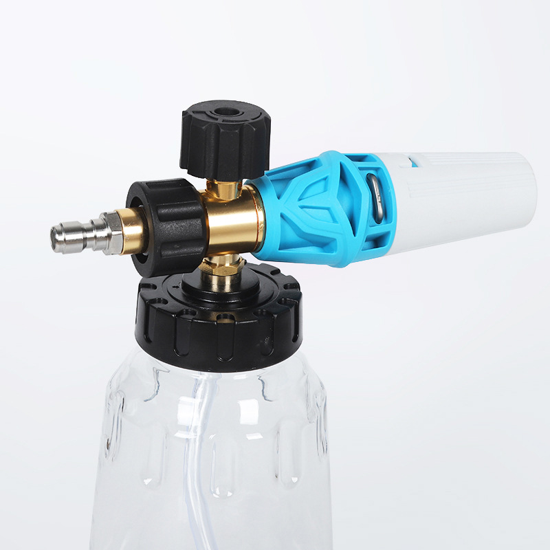 高圧洗浄銃とフォームポット