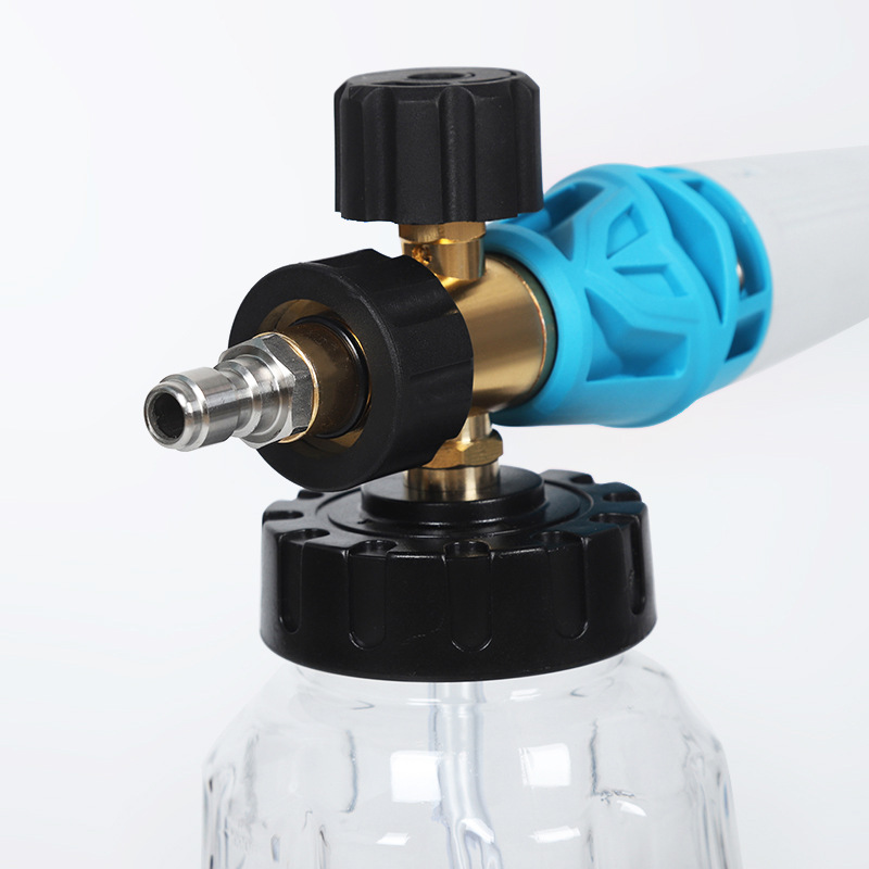 高圧洗浄銃とフォームポット