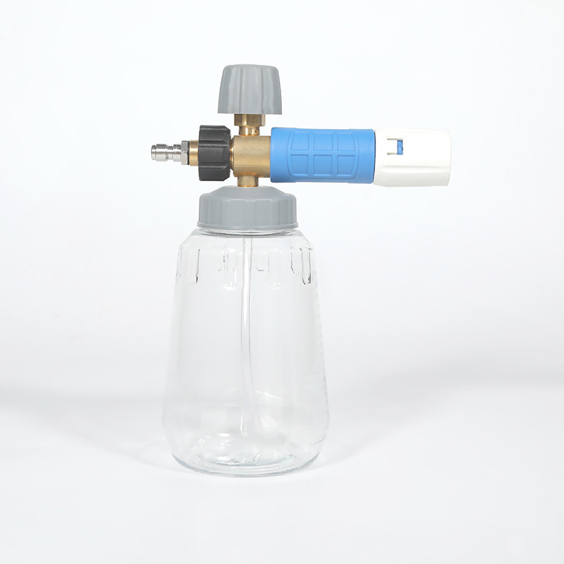 商業高圧透明な洗車PAポット大きな口の泡