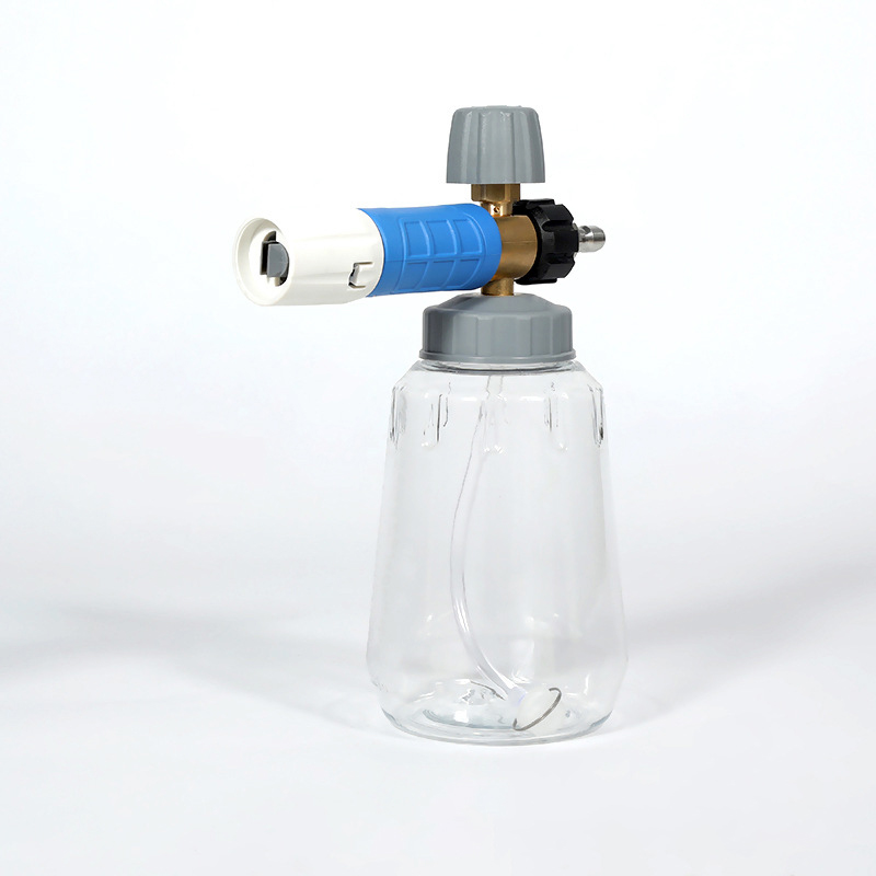 商業高圧透明な洗車PAポット大きな口の泡