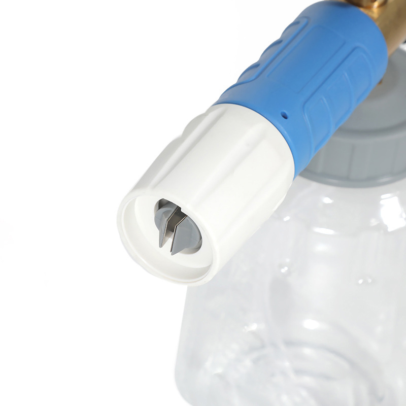 商業高圧透明な洗車PAポット大きな口の泡