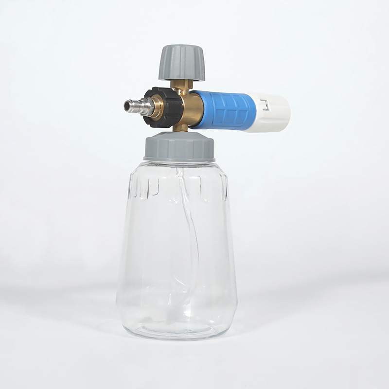 商業高圧透明な洗車PAポット大きな口の泡