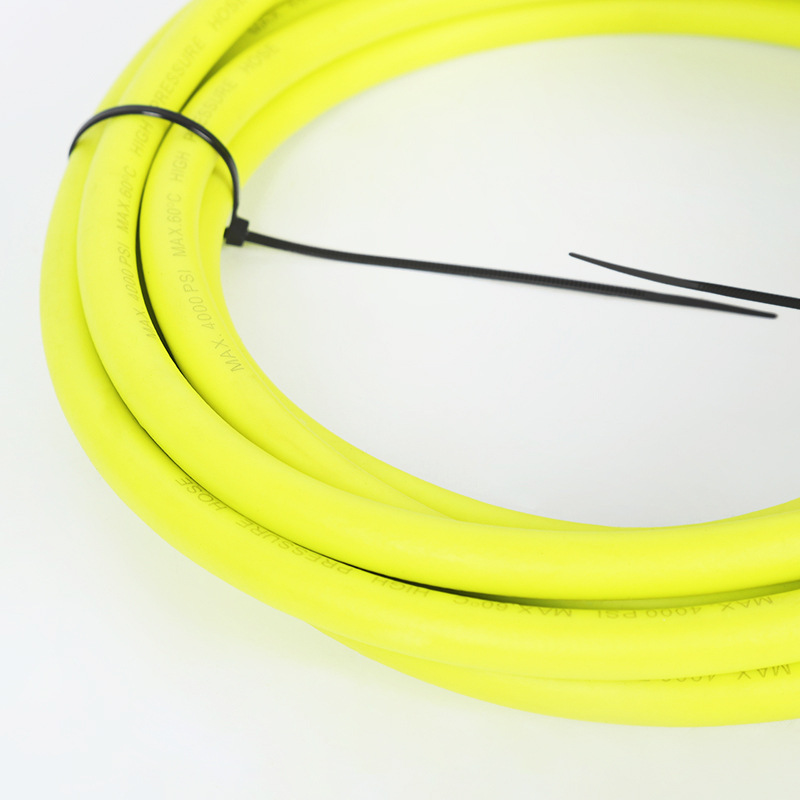 家庭用高圧洗浄機摩耗耐性編組水コンセントホース