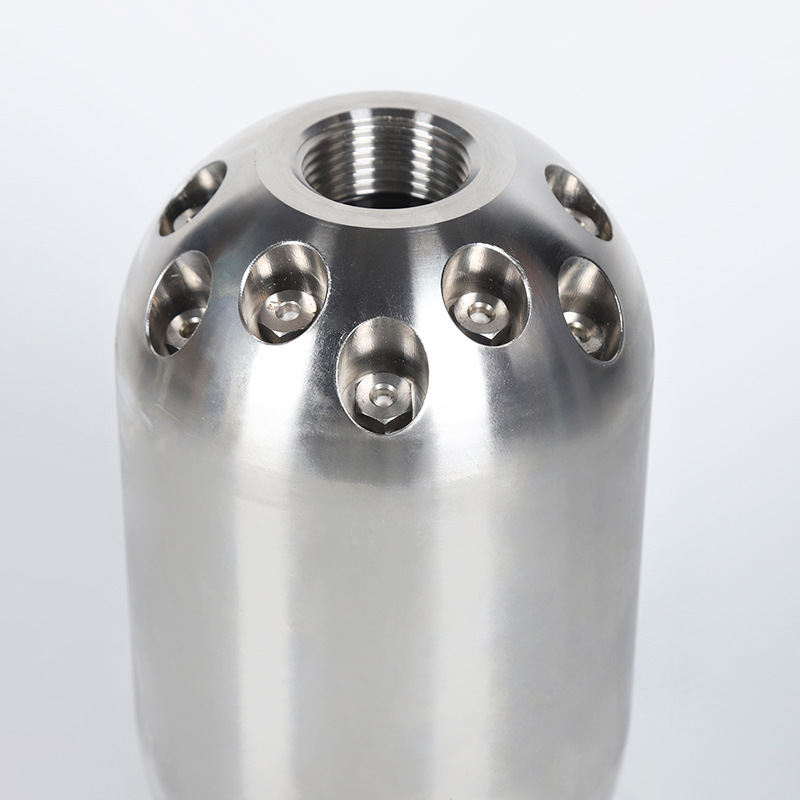 下水吸引トラックの高圧ノズル