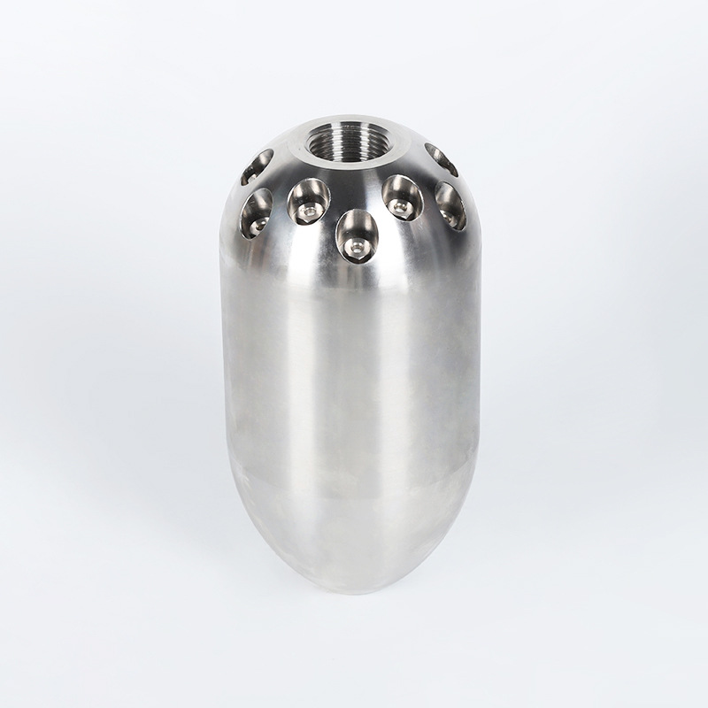 下水吸引トラックの高圧ノズル