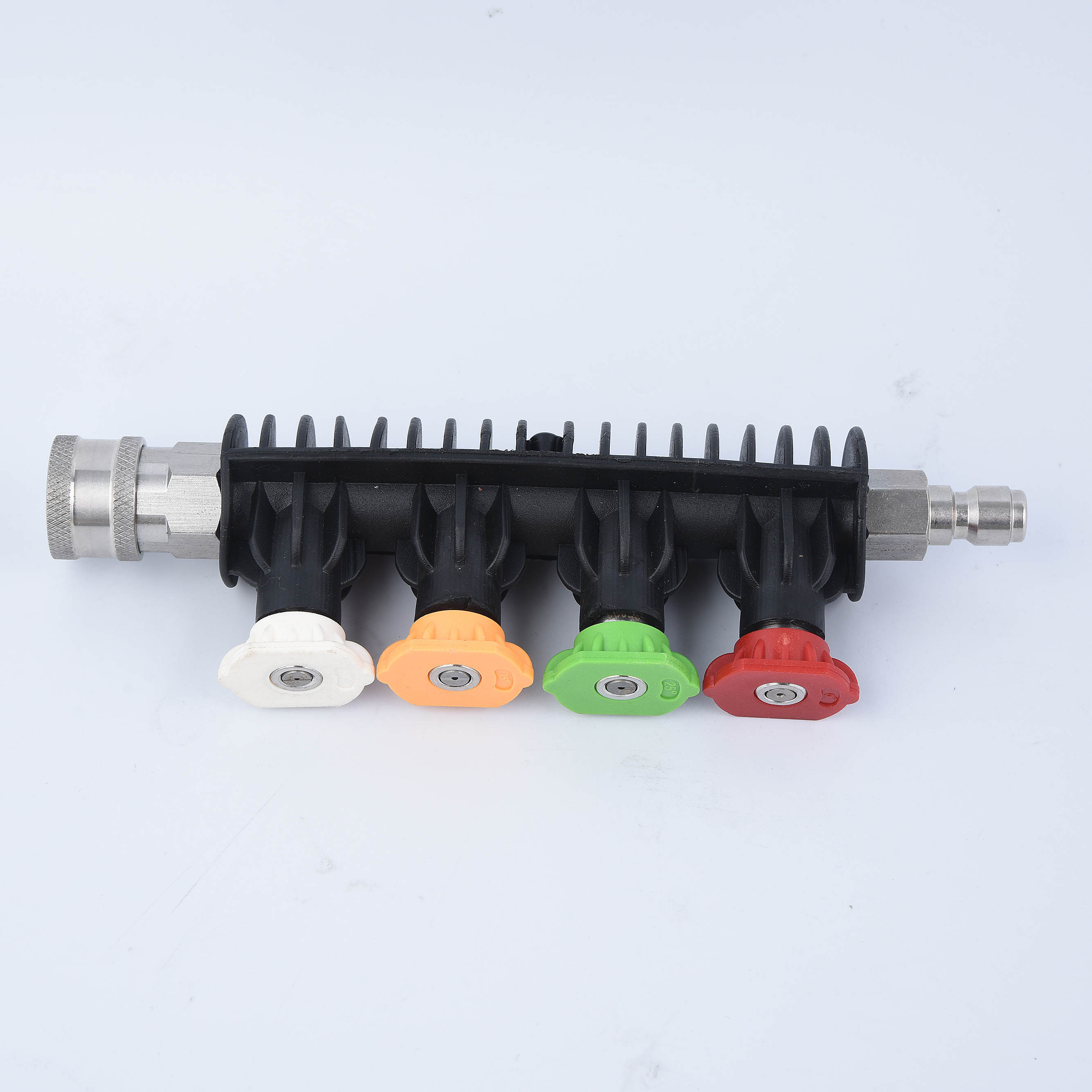 クイックコネクトステンレス鋼ランスとノズルホルダーと4圧の洗濯機ノズルと