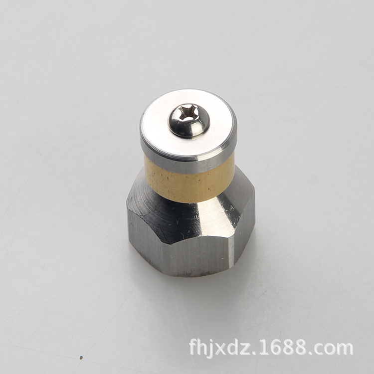 ステンレス鋼パイプクリーニングロード冷却ダストスプレー高圧ノズル