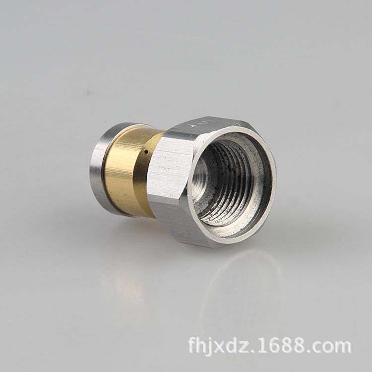 ステンレス鋼パイプクリーニングロード冷却ダストスプレー高圧ノズル